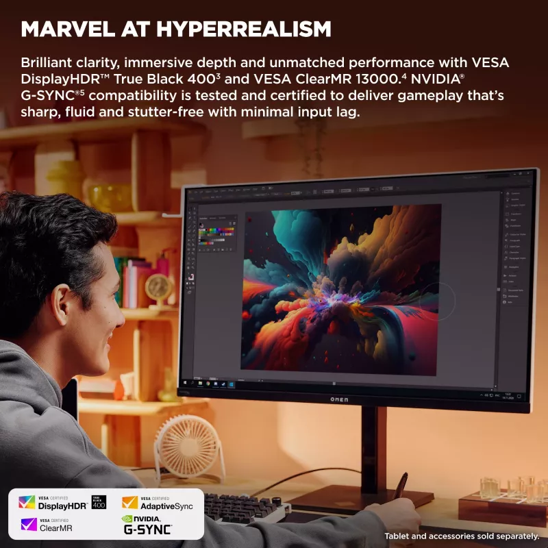 Monitor gamingowy HP OMEN Transcend 31,5 cala UHD 240Hz OLED - Transcend 32