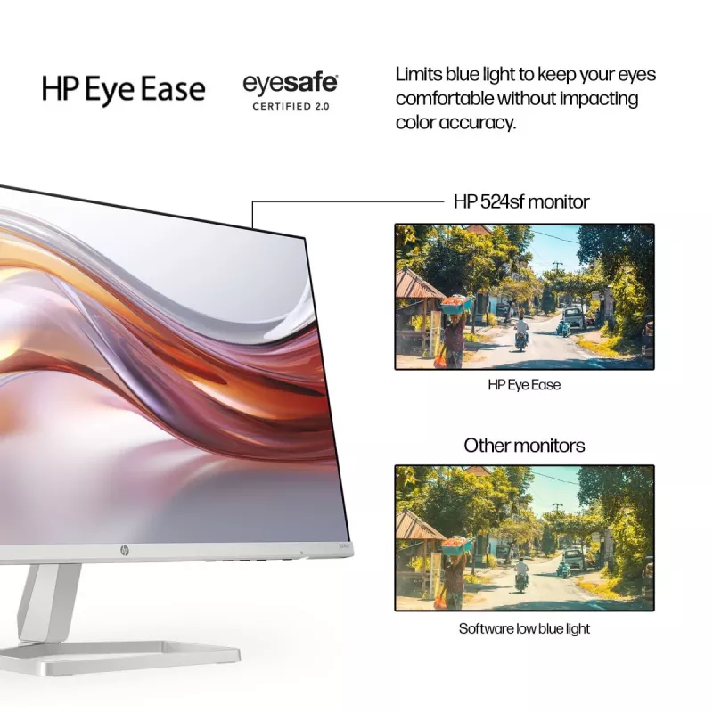Monitor biurkowy HP – seria 5 524sf – 24 cale – 1920x1080 (FHD) – IPS