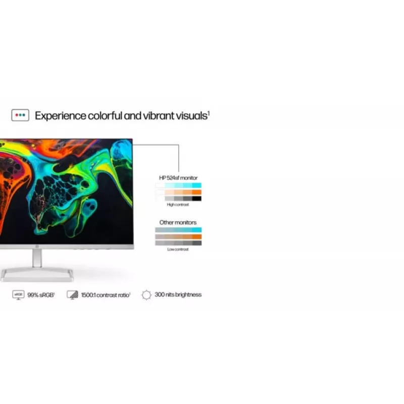 Monitor biurkowy HP – seria 5 524sf – 24 cale – 1920x1080 (FHD) – IPS