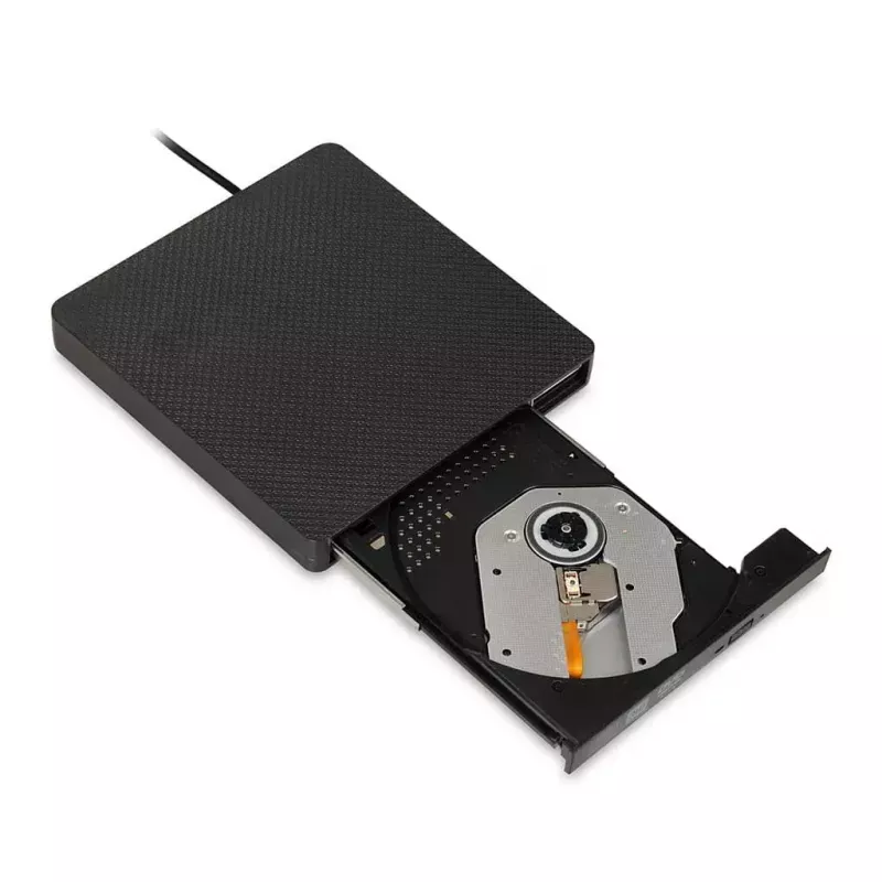Zewnętrzny napęd optyczny IBOX IED03 DVD±RW USB 3.1 Gen1 (USB-C) Czarny, tacka, 24x CD / 8x DVD