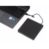 Zewnętrzny napęd optyczny IBOX IED03 DVD±RW USB 3.1 Gen1 (USB-C) Czarny, tacka, 24x CD / 8x DVD