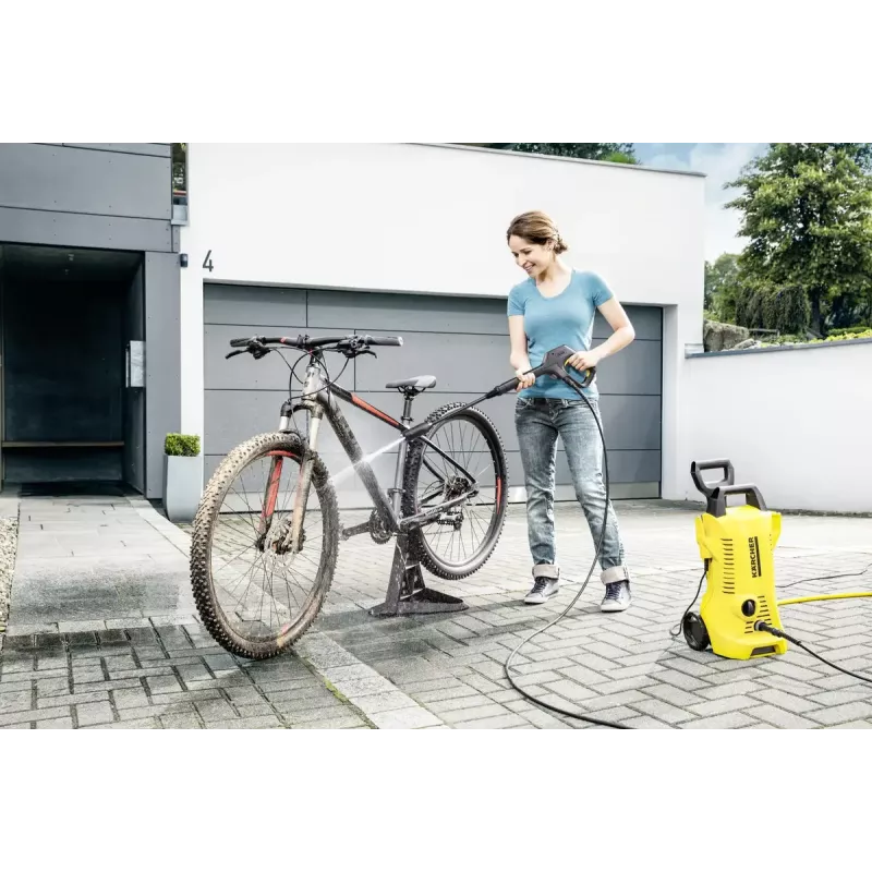 Myjka ciśnieniowa Kärcher K 2 POWER CONTROL HOME — elektryczna, 1400 W, 110 bar, 360 l/h, wąż 5 m, stojąca