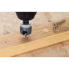 Nakrętka do wkrętów Wolfcraft 2544000, trzpień sześciokątny, stal narzędziowa, do metali nieżelaznych, pogłębienie 90°, w zestawie klucz imbusowy