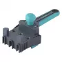Narzędzie montażowe Wolfcraft Dowelmaster do kołków 6/8/10 mm, grubość płyty 1,2–30 mm, tworzywo/stal, czarny