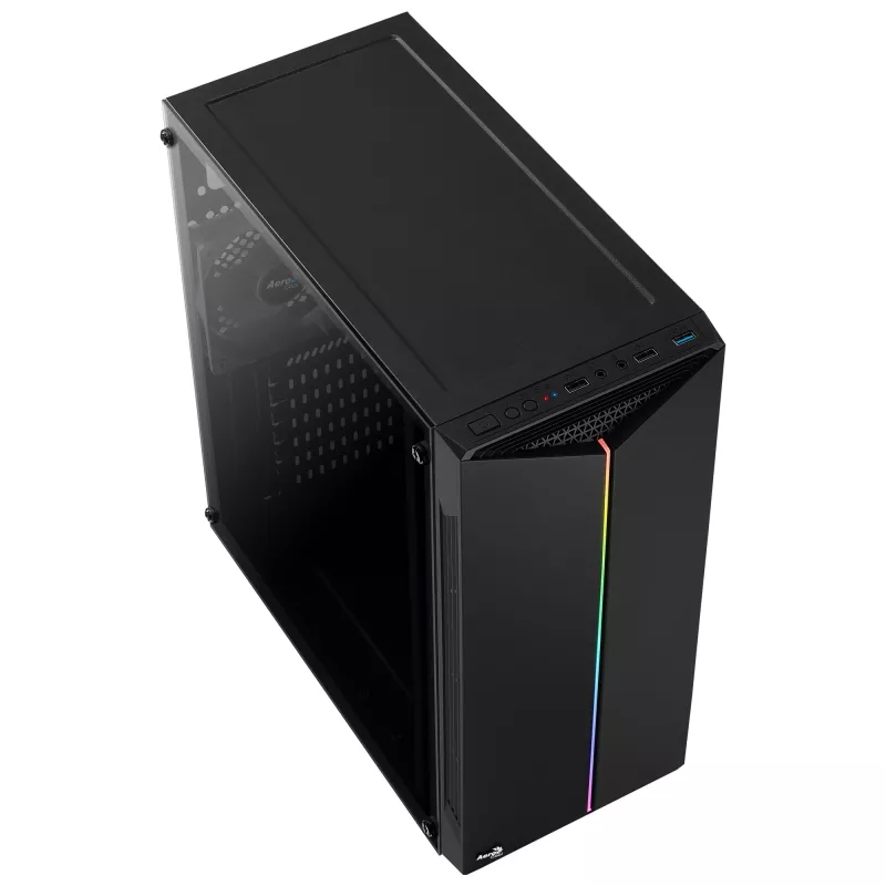 Aerocool Split Midi Tower Czarny