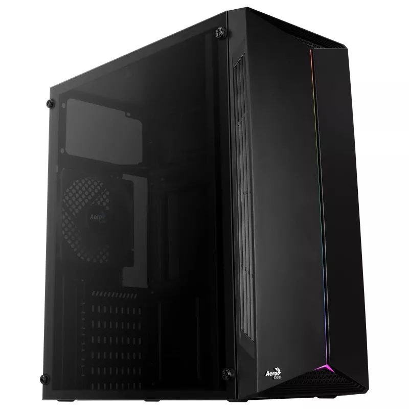 Aerocool Split Midi Tower Czarny