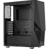 Obudowa PC AEROCOOL Zauron Midi Tower Czarna — Midi Tower, okno boczne, obsługa ATX/microATX/Mini-ITX, maks. GPU 32,5 cm, wysokość chłodzenia CPU 166 mm, 2x wnęka 3,5 cala, 4x wnęka 2,5 cala