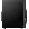 Obudowa PC AEROCOOL Zauron Midi Tower Czarna — Midi Tower, okno boczne, obsługa ATX/microATX/Mini-ITX, maks. GPU 32,5 cm, wysokość chłodzenia CPU 166 mm, 2x wnęka 3,5 cala, 4x wnęka 2,5 cala