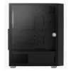 Obudowa PC Midi Tower AEROCOOL Graphite‑G‑BK‑v2 — Czarna, ATX/Micro‑ATX/Mini‑ITX, przód 2×140 mm + tył 1×140 mm