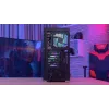 Obudowa PC Midi Tower AEROCOOL Graphite‑G‑BK‑v2 — Czarna, ATX/Micro‑ATX/Mini‑ITX, przód 2×140 mm + tył 1×140 mm