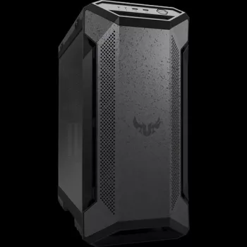 Obudowa PC ASUS TUF Gaming GT501 Midi Tower — Czarna, obsługa ATX/Micro‑ATX/Mini‑ITX/E‑ATX, 3x120 mm przód, 1x140 mm tył, GPU 42 cm, cooler CPU 18 cm