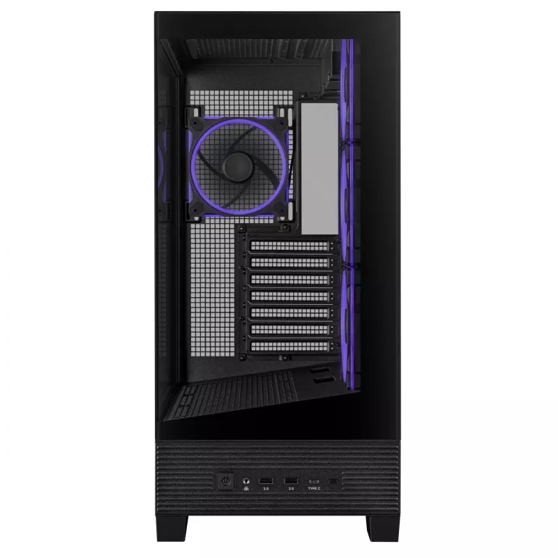 ASUS A31 Plus TG ARGB Czarny Midi Tower
