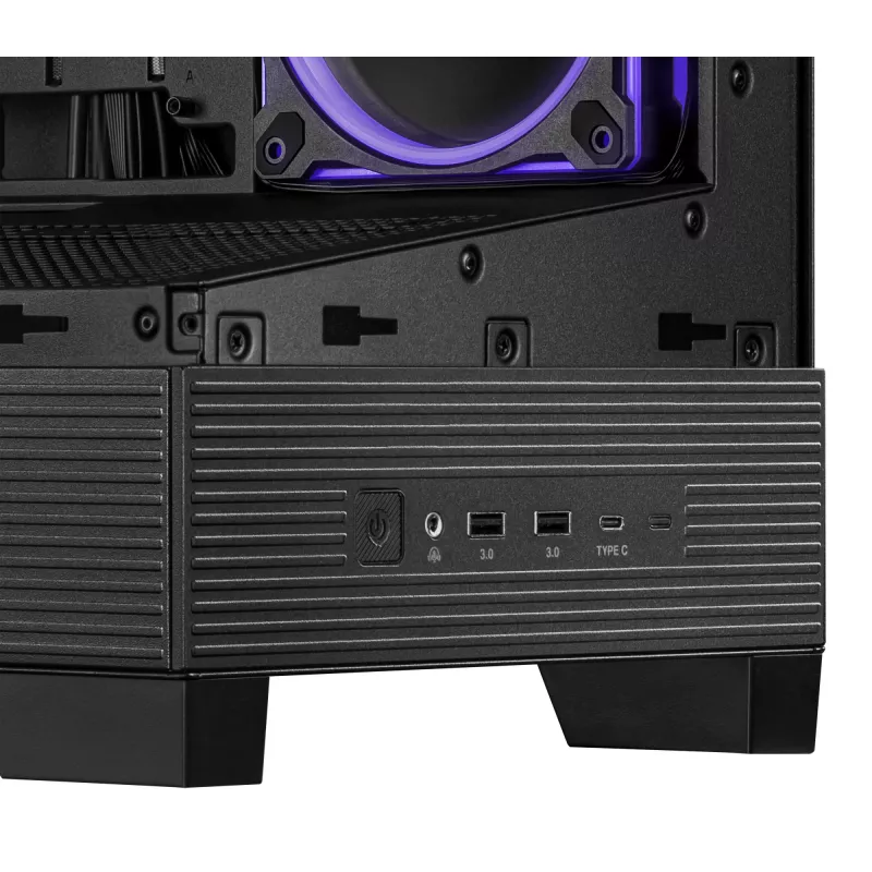 ASUS A31 Plus TG ARGB Czarny Midi Tower