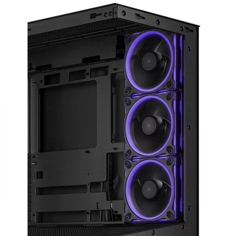 ASUS A31 Plus TG ARGB Czarny Midi Tower