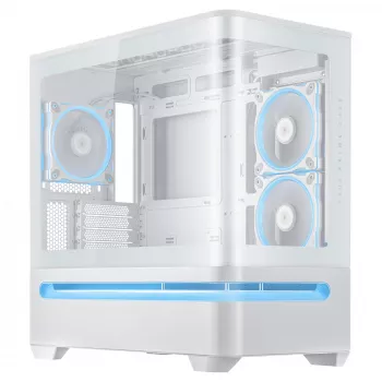ASUS PRIME AP202 ARGB Midi Tower Biały