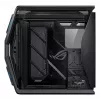 Obudowa PC ASUS ROG Hyperion GR701 BTF Edition Tower — czarna, szkło hartowane, obsługa E-ATX/ATX/microATX, GPU 46 cm, chłodnica górna 420 mm