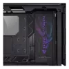Obudowa PC ASUS ROG Hyperion GR701 BTF Edition Tower — czarna, szkło hartowane, obsługa E-ATX/ATX/microATX, GPU 46 cm, chłodnica górna 420 mm