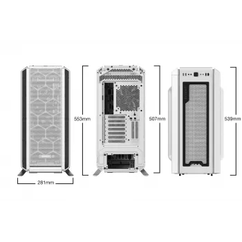 Obudowa PC be quiet! Silent Base 802 Window biały Midi Tower