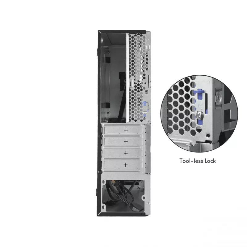 Obudowa komputerowa CHIEFTEC BE-10B-300 Small Form Factor Czarna, microATX, zasilacz 300 W, GPU 22 cm