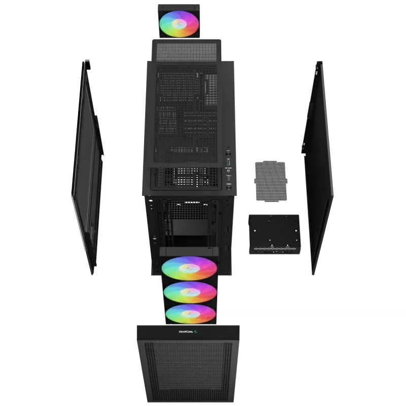 DEEPCOOL Ch560 Digital Obudowa Midi Tower - Czarna