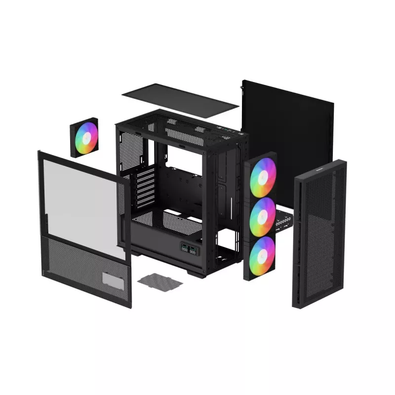 DEEPCOOL Ch560 Digital Obudowa Midi Tower - Czarna