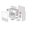 DeepCool CH360 obudowa komputerowa Micro-ATX, szkło hartowane, bez zasilacza, biała