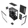 Obudowa komputerowa GEMBIRD Fornax X550, ATX, czarna