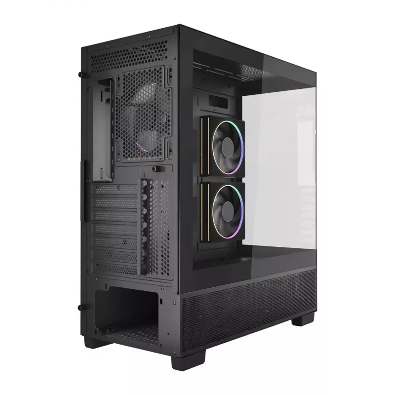 Obudowa komputerowa GEMBIRD Fornax X550, ATX, czarna