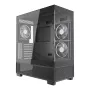 Obudowa komputerowa GEMBIRD Fornax X550, ATX, czarna