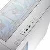 Obudowa PC MODECOM HORIZON FLOW MIDI biały — Midi-Tower, ARGB, hartowane szkło, micro ATX, USB-C, 3x140mm przód, 1x140mm tył, GPU do 400 mm, wysokość chłodzenia CPU 172 mm