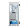 Obudowa PC MODECOM HORIZON FLOW MIDI biały — Midi-Tower, ARGB, hartowane szkło, micro ATX, USB-C, 3x140mm przód, 1x140mm tył, GPU do 400 mm, wysokość chłodzenia CPU 172 mm