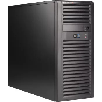 Obudowa PC Supermicro CSE-732D4-668B Midi Tower, czarna, EATX/ATX/Micro ATX, 2x5,25 cala, 5x3,5 cala, zasilacz 668W w zestawie