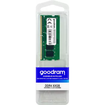 Goodram GR2666S464L19S/8G moduł pamięci 8 GB 1 x 8 GB DDR4 260-pin SO-DIMM