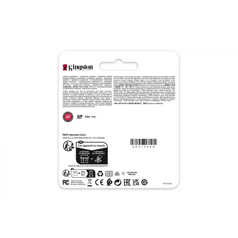 Kingston Technology 1TB Canvas React Plus SDXC UHS-II 280R/150W U3 V60 do Full HD/4K