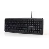 GEMBIRD KB-U-103 Standard - Klawiatura - Przewodowa USB - Czarna - Qwerty US/Międzynarodowa