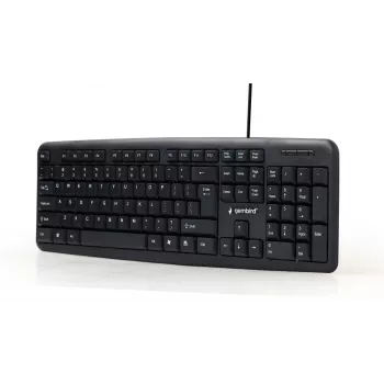 GEMBIRD KB-U-103 Standard - Klawiatura - Przewodowa USB - Czarna - Qwerty US/Międzynarodowa