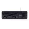 GEMBIRD KB-U-103 Standard - Klawiatura - Przewodowa USB - Czarna - Qwerty US/Międzynarodowa