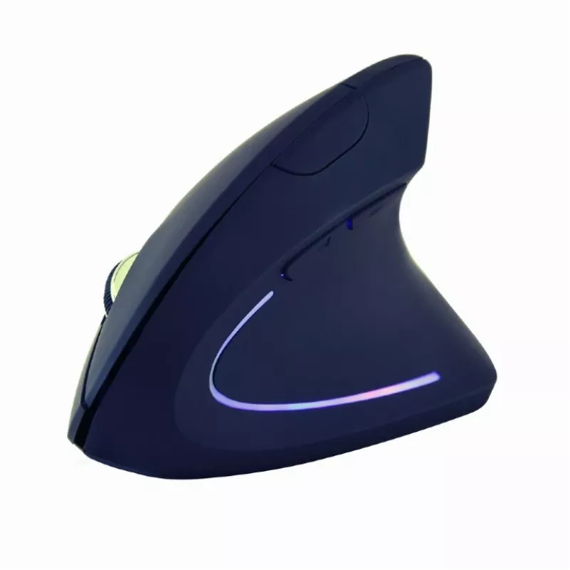 Mysz optyczna GEMBIRD MUS-ERGO-01 - ergonomiczna 6 przycisków, kółko, USB, czarna