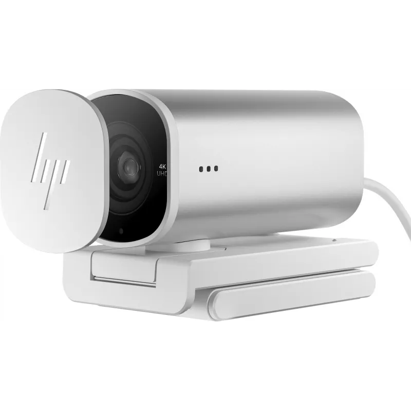 HP 960 4K Streaming Webcam, 8 MP, 3840 x 2160 pikseli, 4K Ultra HD, 30 fps, 5x, Dom