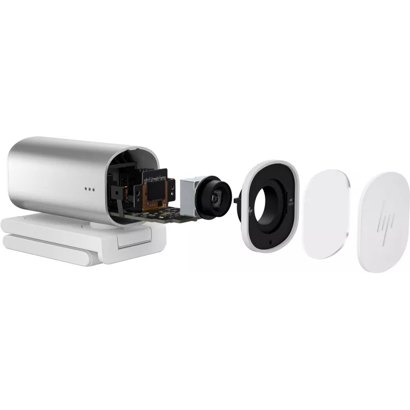 HP 960 4K Streaming Webcam, 8 MP, 3840 x 2160 pikseli, 4K Ultra HD, 30 fps, 5x, Dom