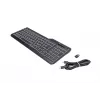 HP 400 podświetlana klawiatura przewodowa, pełnowymiarowa (100%), przewodowa, USB, mechaniczna, QWERTY, czarna