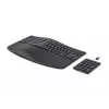 Klawiatura bezprzewodowa ergonomiczna HP 960, pełnowymiarowa (100%), bezprzewodowa, RF + Bluetooth, membranowa, QWERTY, czarna