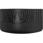 Klawiatura bezprzewodowa ergonomiczna HP 965, pełnowymiarowa (100%), bezprzewodowa, RF + Bluetooth, membranowa, QWERTY, czarna