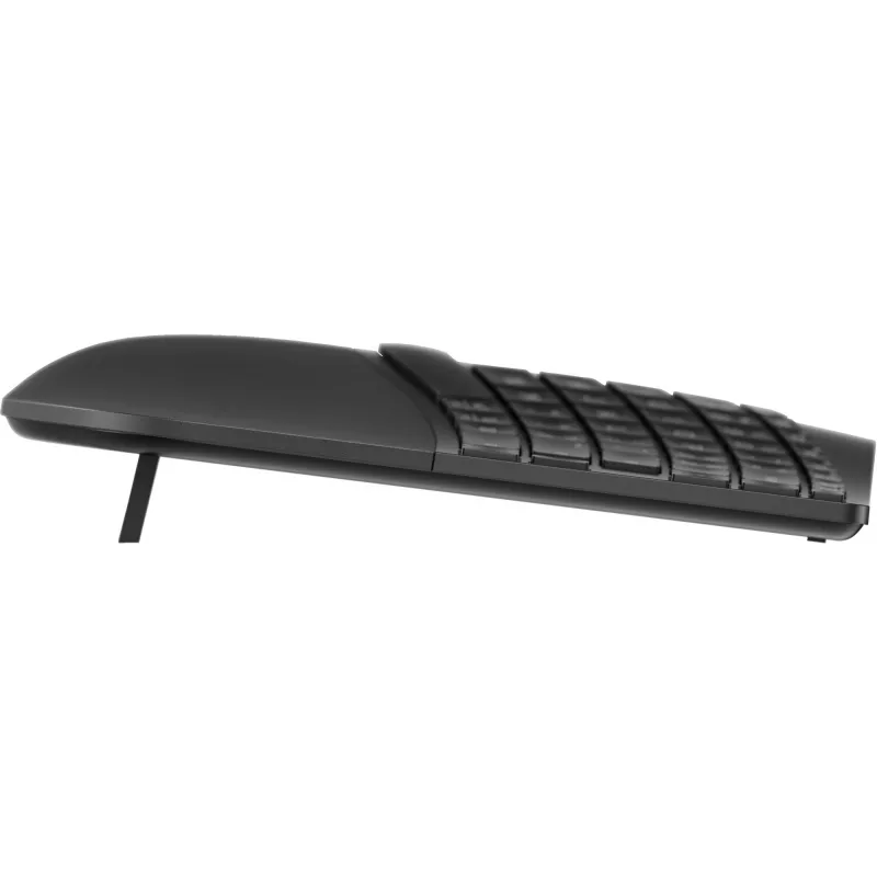 Klawiatura bezprzewodowa ergonomiczna HP 965, pełnowymiarowa (100%), bezprzewodowa, RF + Bluetooth, membranowa, QWERTY, czarna