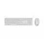 Zestaw klawiatury i myszy bezprzewodowej HP 650, bezprzewodowe, RF Wireless, membranowa, QWERTY, biały, mysz w zestawie