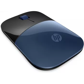 Mysz bezprzewodowa HP Z3700, symetryczna, niebieska dioda LED, RF Wireless, 1200 DPI, czarno-niebieska