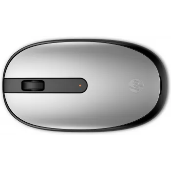 Mysz HP 240 Pike srebrny Bluetooth, symetryczna, optyczna, Bluetooth, 1600 DPI, srebrna