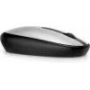 Mysz HP 240 Pike srebrny Bluetooth, symetryczna, optyczna, Bluetooth, 1600 DPI, srebrna