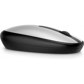 Mysz HP 240 Pike srebrny Bluetooth, symetryczna, optyczna, Bluetooth, 1600 DPI, srebrna