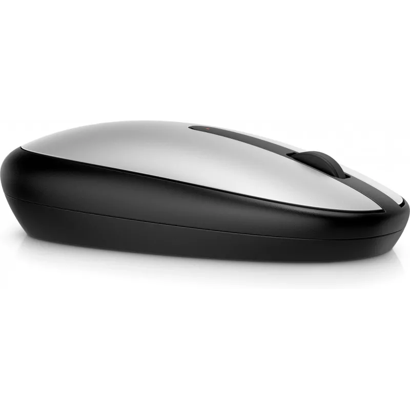 Mysz HP 240 Pike srebrny Bluetooth, symetryczna, optyczna, Bluetooth, 1600 DPI, srebrna